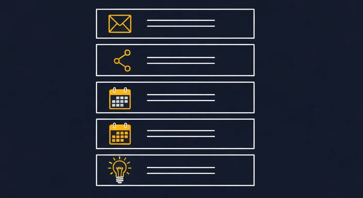 Marketing automatiseren met AI: 5 bewezen taken voor MKB 2026 1 Vijf marketing taken om met AI te automatiseren