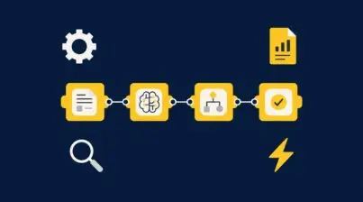 flat vector ai workflow als keten van kleine stappen