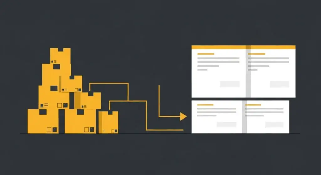 b2b webshop content case: van magazijncatalogus naar content-pagina's