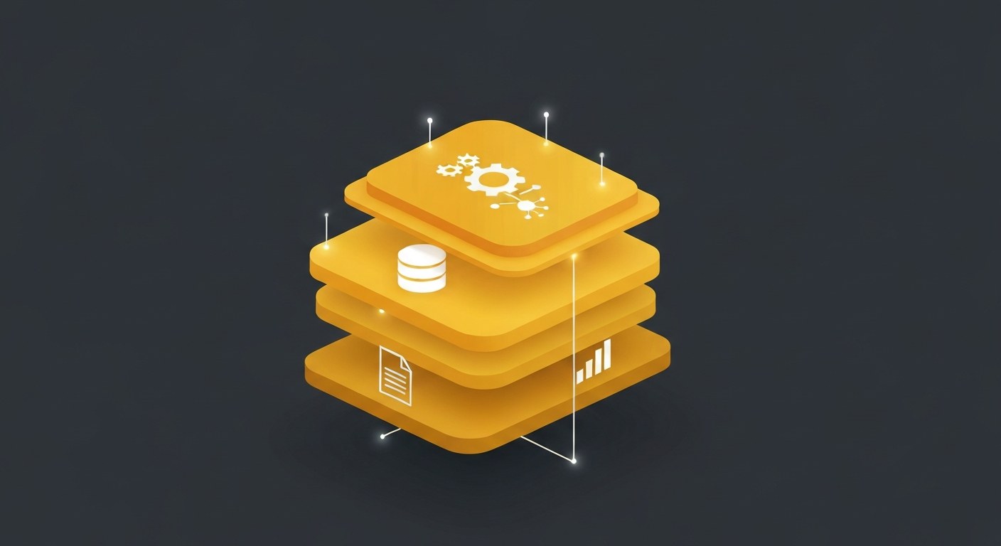 Tech stack marketing consultant: mijn complete setup 2026 1 de vijf lagen van een marketing tech stack als isometrische stack