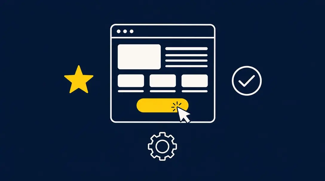 Duidelijke call-to-action in een browser als conversie optimalisatie tip